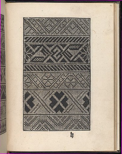 Page from Ein new kunstlich Modelbuch...(Page 36r)
