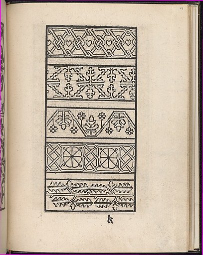 Page from Ein new kunstlich Modelbuch...(Page 44r)