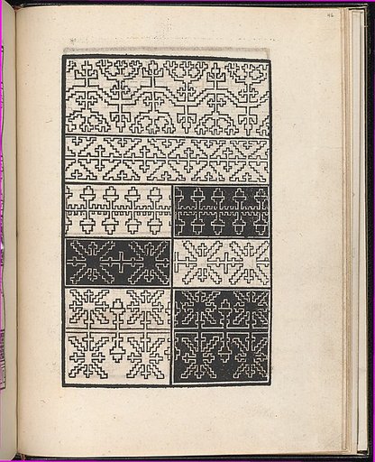 Page from Ein new kunstlich Modelbuch...(Page 46r)