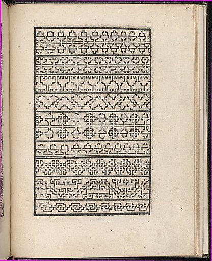 Page from Ein new kunstlich Modelbuch...(Page 47r)