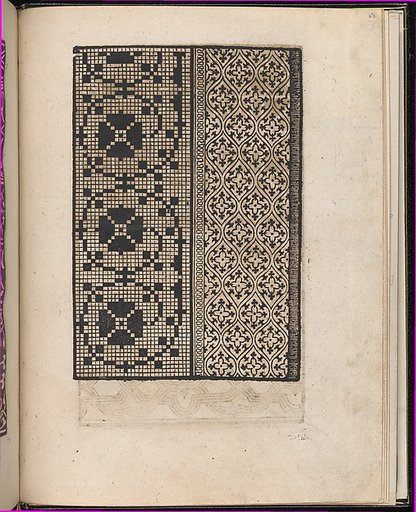 Page from Ein new kunstlich Modelbuch...(Page 50r)