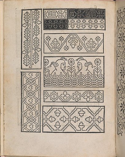 Modelbuch aller Art Nehens vn Stickens (Page 4v)