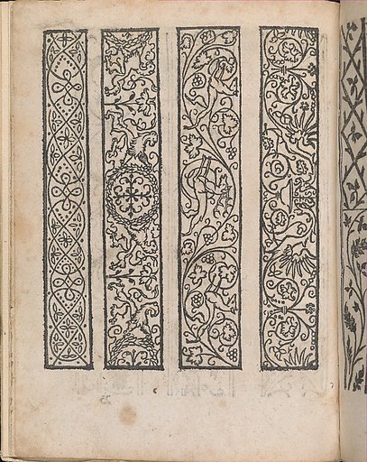 Modelbuch aller Art Nehens vn Stickens (Page 5v)