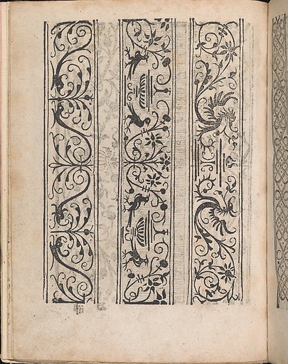 Modelbuch aller Art Nehens vn Stickens (Page 6v)