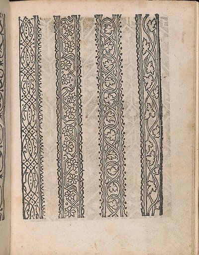 Modelbuch aller Art Nehens vn Stickens (Page 8r)