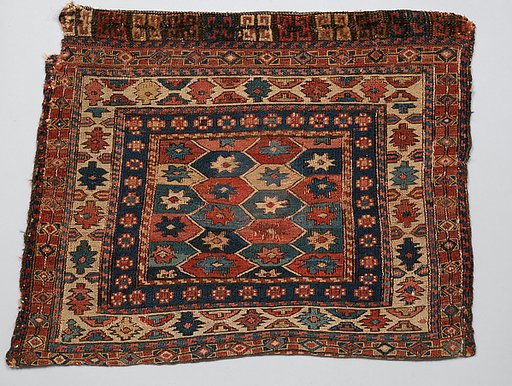 Face from Half of Double Saddle Bag (Khorjin)