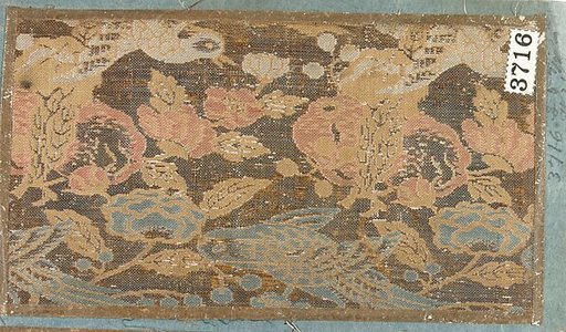 Textile Sample from Sample Book