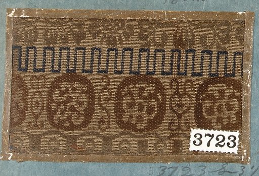 Textile Sample from Sample Book