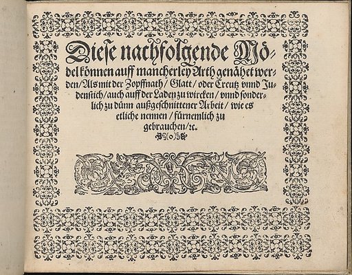 Newes Modelbuch in Kupffer  (Page 9r)