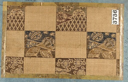 Textile Sample from Sample Book