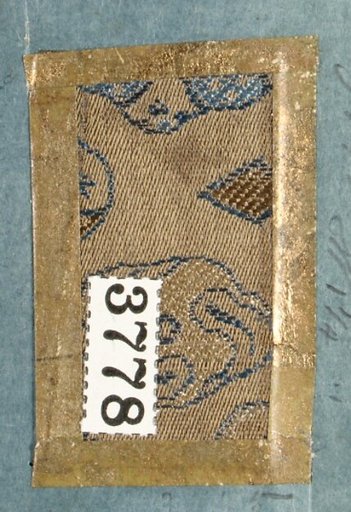Textile Sample from Sample Book
