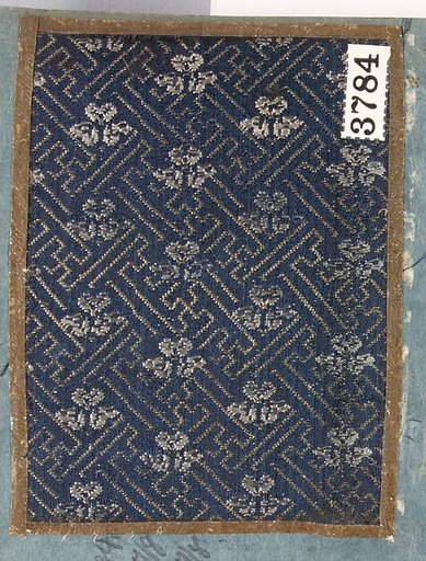 Textile Sample from Sample Book