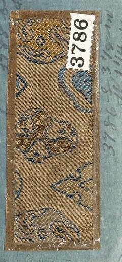 Textile Sample from Sample Book