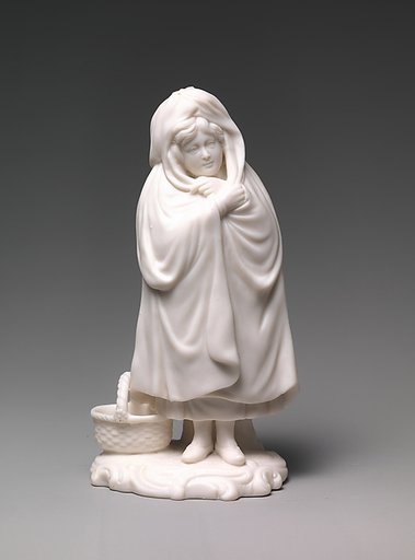 Figure of Red Riding Hood with Basket