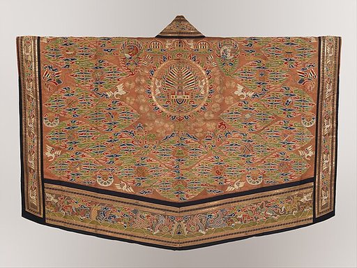 Daoist priest’s ritual robe with celestial palace