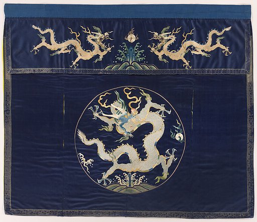 Valance with Dragons