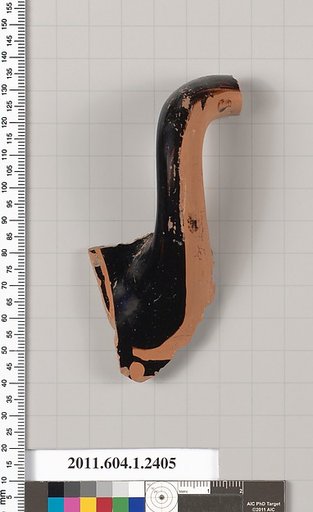 Terracotta fragment of a kylix (drinking cup)