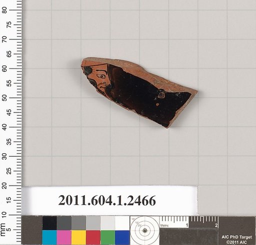 Terracotta fragment of a kylix (drinking cup)
