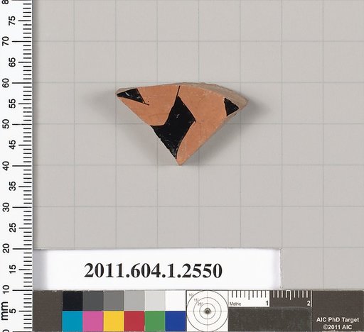 Terracotta fragment of a kylix (drinking cup)