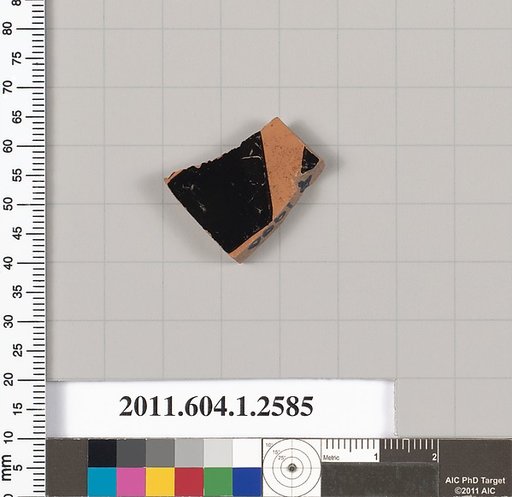 Terracotta fragment of a kylix (drinking cup)