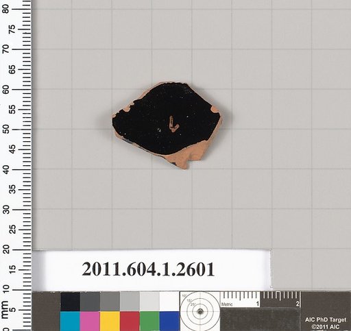 Terracotta fragment of a kylix (drinking cup)