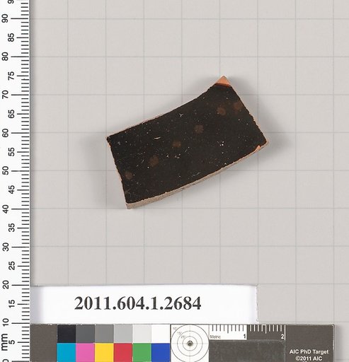 Terracotta fragment of a kylix (drinking cup)