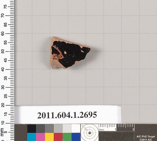 Terracotta fragment of a kylix (drinking cup)