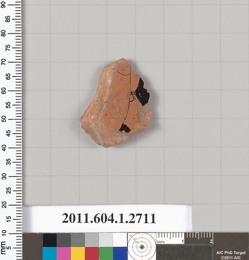 Terracotta fragment of a kylix (drinking cup)