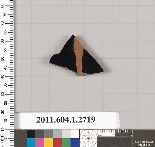 Terracotta fragment of a kylix (drinking cup)