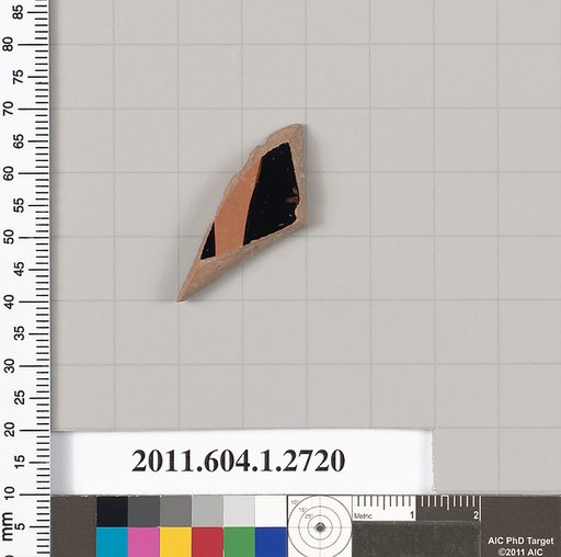 Terracotta fragment of a kylix (drinking cup)