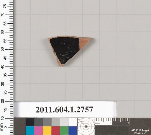 Terracotta fragment of a kylix (drinking cup)