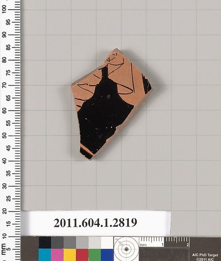 Terracotta fragment of a kylix (drinking cup)