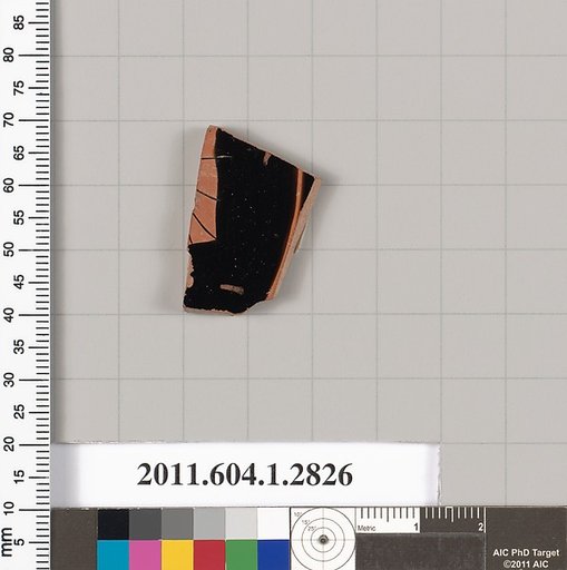 Terracotta fragment of a kylix (drinking cup)