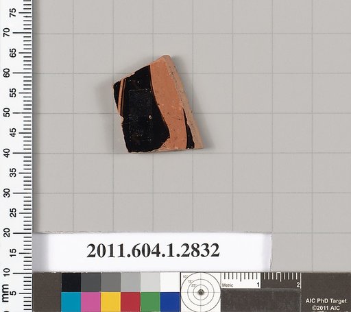 Terracotta fragment of a kylix (drinking cup)