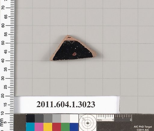 Terracotta fragment of a kylix (drinking cup)