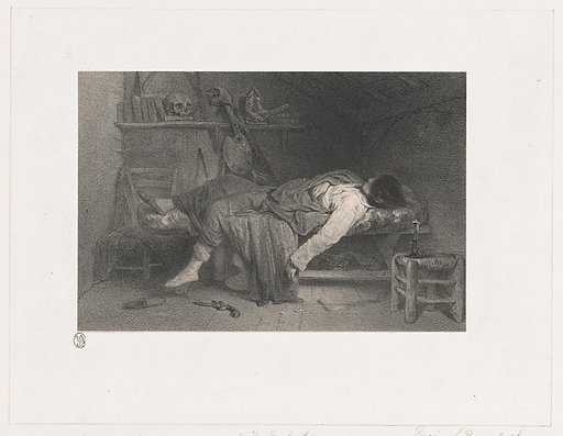 Le Suicide, from "Les Artistes Contemporains"