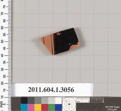 Terracotta fragment of a kylix (drinking cup)
