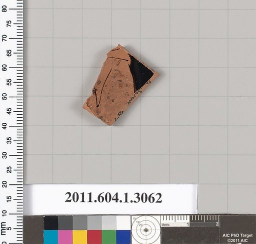 Terracotta fragment of a kylix (drinking cup)