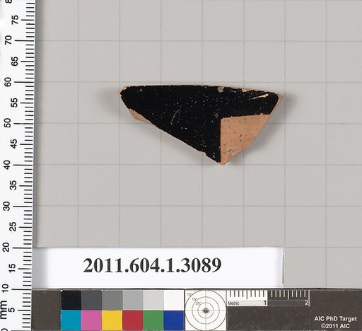 Terracotta fragment of a kylix (drinking cup)