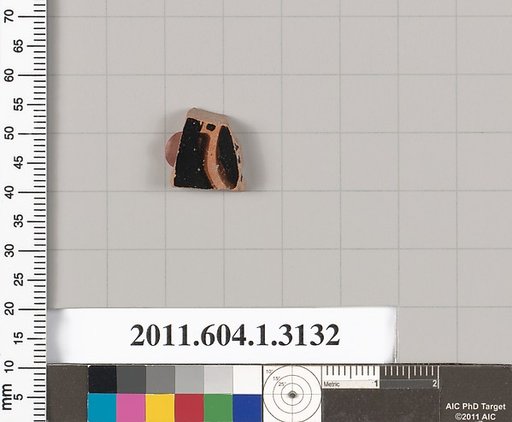 Terracotta fragment of a kylix (drinking cup)