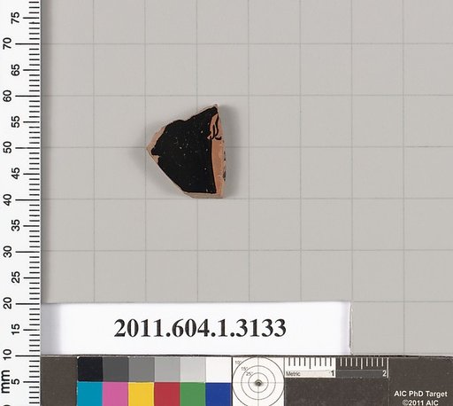 Terracotta fragment of a kylix (drinking cup)