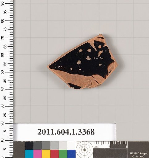 Terracotta fragment of a kylix (drinking cup)