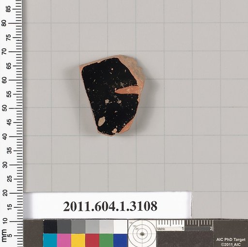 Terracotta fragment of a kylix (drinking cup)