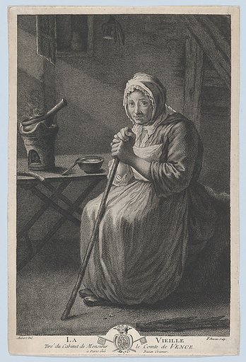 The Old Woman; from "The Office of The Count of Vence"