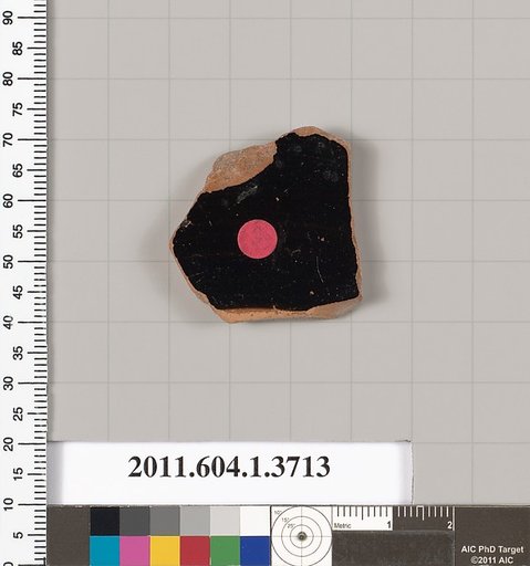 Terracotta fragment of a kylix (drinking cup)