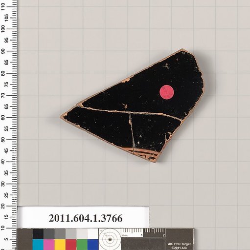 Terracotta fragment of a kylix (drinking cup)