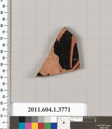 Terracotta fragment of a kylix (drinking cup)