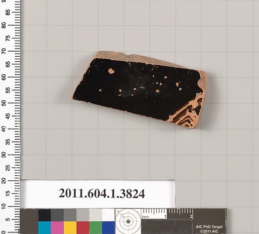 Terracotta fragment of a kylix (drinking cup)