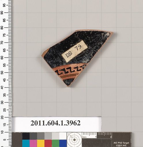 Terracotta fragment of a kylix (drinking cup)