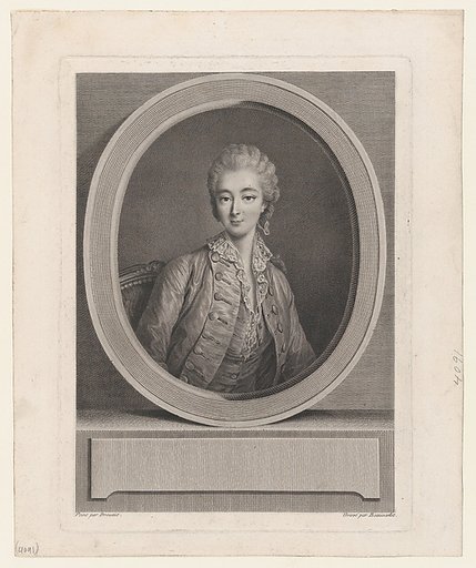 Portrait of Madame du Barry, after Drouais